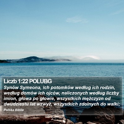 Liczb 1:22 POLUBG Bible Verse Image