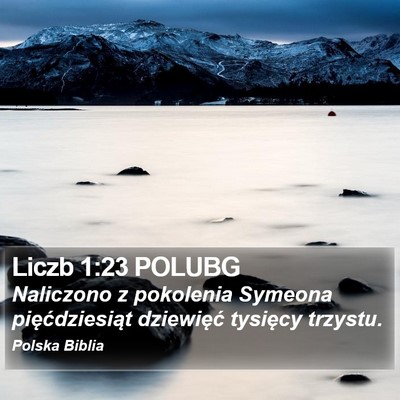 Liczb 1:23 POLUBG Bible Verse Image