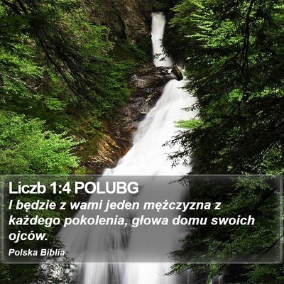 Liczb 1:4 POLUBG Bible Verse Image