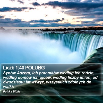 Liczb 1:40 POLUBG Bible Verse Image