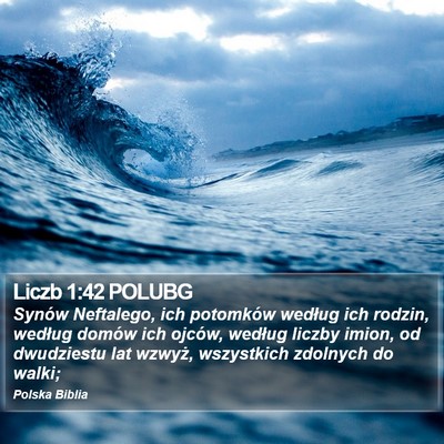 Liczb 1:42 POLUBG Bible Verse Image