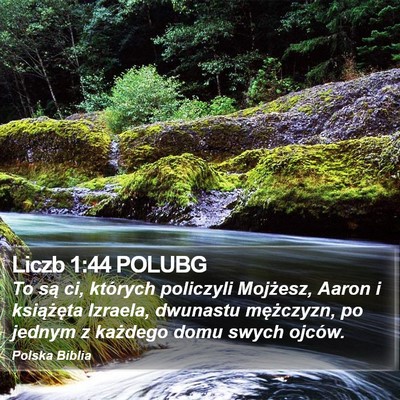 Liczb 1:44 POLUBG Bible Verse Image