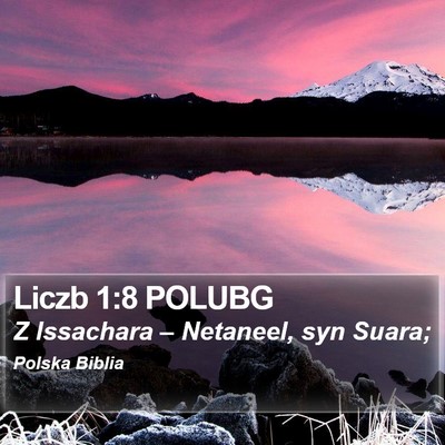 Liczb 1:8 POLUBG Bible Verse Image