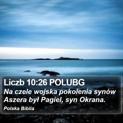 Liczb 10:26 POLUBG Bible Verse Image