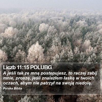 Liczb 11:15 POLUBG Bible Verse Image