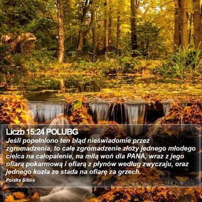 Liczb 15:24 POLUBG Bible Verse Image