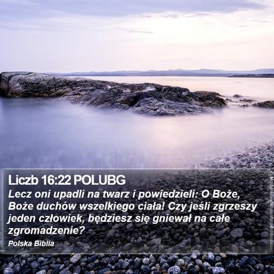 Liczb 16:22 POLUBG Bible Verse Image