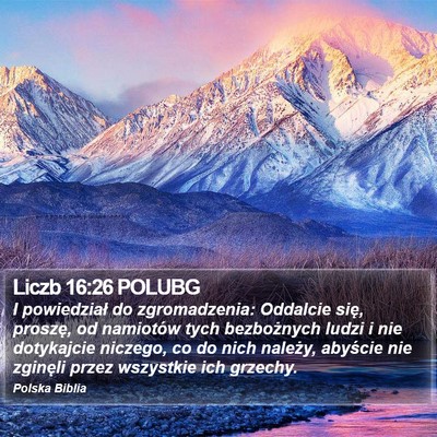 Liczb 16:26 POLUBG Bible Verse Image