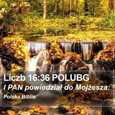 Liczb 16:36 POLUBG Bible Verse Image