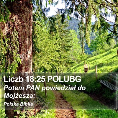 Liczb 18:25 POLUBG Bible Verse Image
