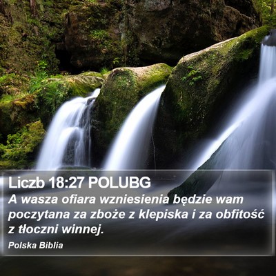 Liczb 18:27 POLUBG Bible Verse Image