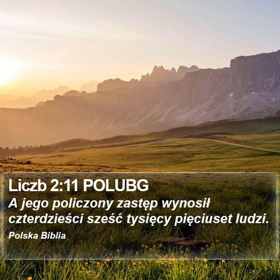 Liczb 2:11 POLUBG Bible Verse Image