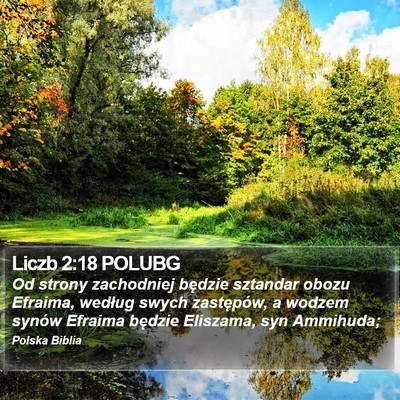 Liczb 2:18 POLUBG Bible Verse Image