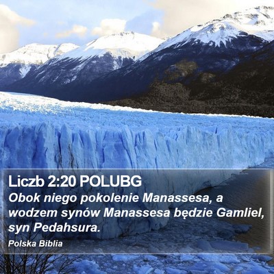 Liczb 2:20 POLUBG Bible Verse Image