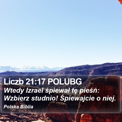Liczb 21:17 POLUBG Bible Verse Image