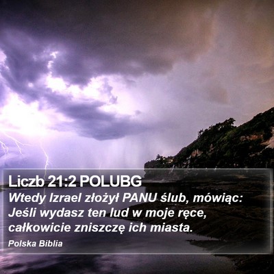 Liczb 21:2 POLUBG Bible Verse Image
