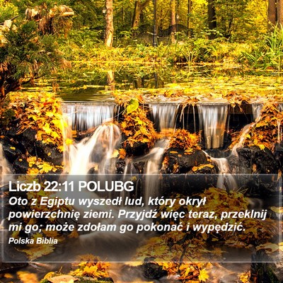 Liczb 22:11 POLUBG Bible Verse Image