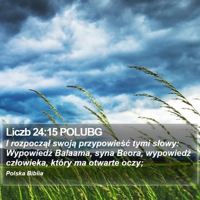 Liczb 24:15 POLUBG Bible Verse Image