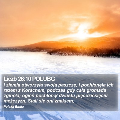 Liczb 26:10 POLUBG Bible Verse Image