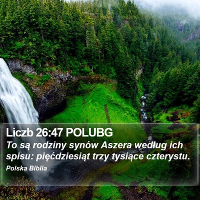 Liczb 26:47 POLUBG Bible Verse Image