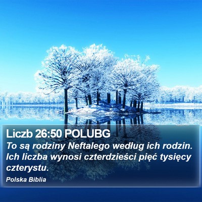 Liczb 26:50 POLUBG Bible Verse Image