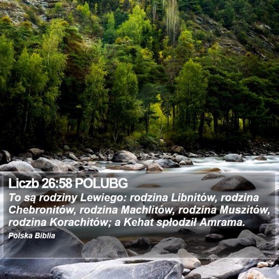 Liczb 26:58 POLUBG Bible Verse Image