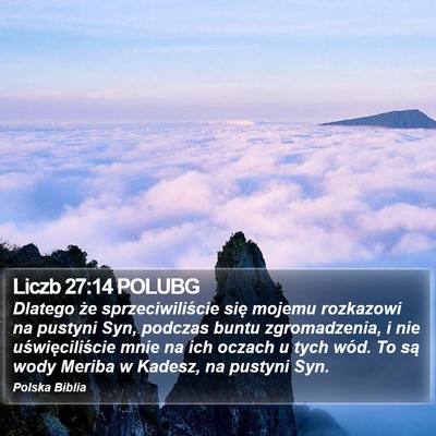 Liczb 27:14 POLUBG Bible Verse Image