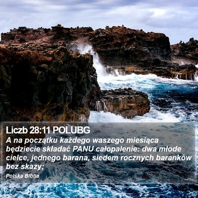 Liczb 28:11 POLUBG Bible Verse Image