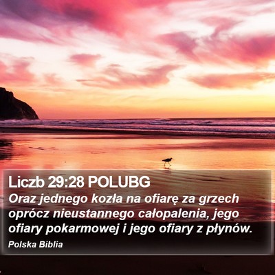 Liczb 29:28 POLUBG Bible Verse Image