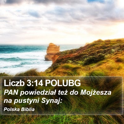 Liczb 3:14 POLUBG Bible Verse Image