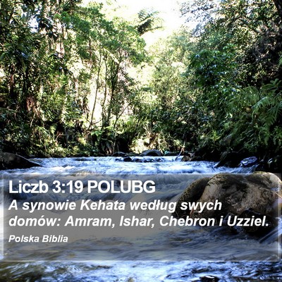 Liczb 3:19 POLUBG Bible Verse Image