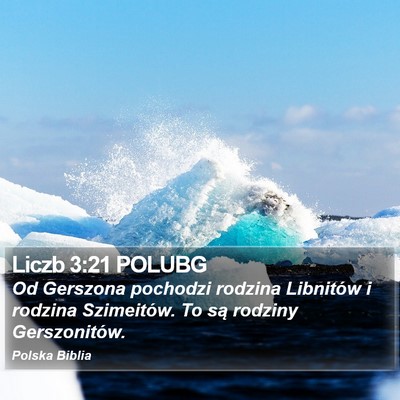 Liczb 3:21 POLUBG Bible Verse Image