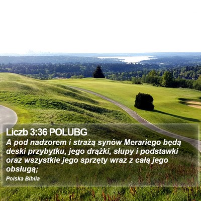 Liczb 3:36 POLUBG Bible Verse Image