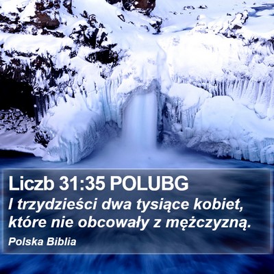 Liczb 31:35 POLUBG Bible Verse Image