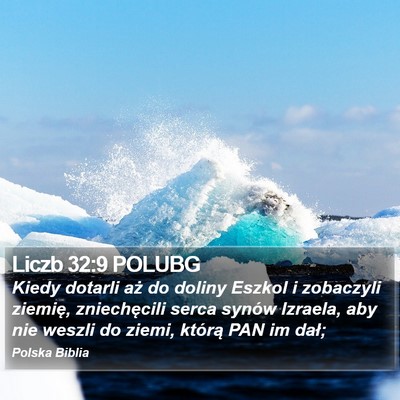 Liczb 32:9 POLUBG Bible Verse Image