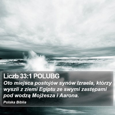 Liczb 33:1 POLUBG Bible Verse Image