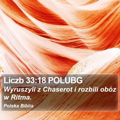 Liczb 33:18 POLUBG Bible Verse Image