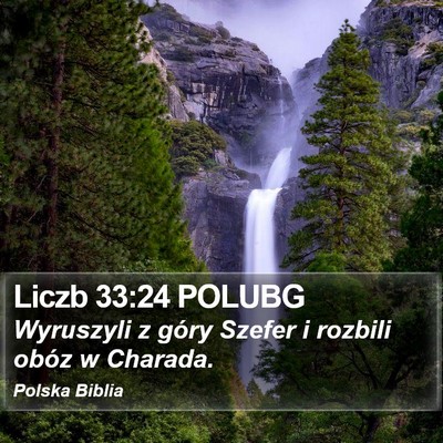 Liczb 33:24 POLUBG Bible Verse Image
