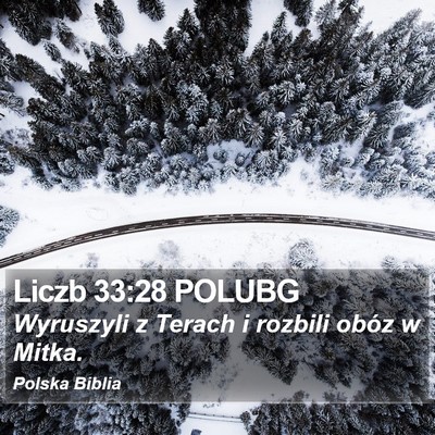 Liczb 33:28 POLUBG Bible Verse Image
