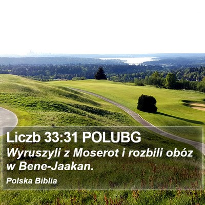 Liczb 33:31 POLUBG Bible Verse Image