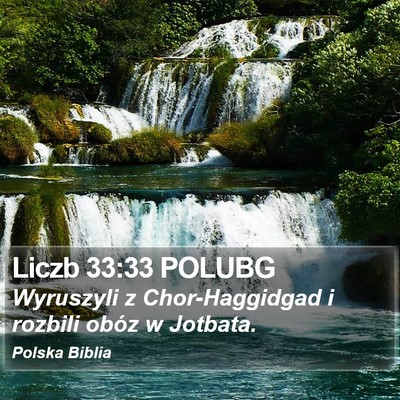 Liczb 33:33 POLUBG Bible Verse Image