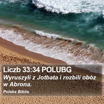 Liczb 33:34 POLUBG Bible Verse Image