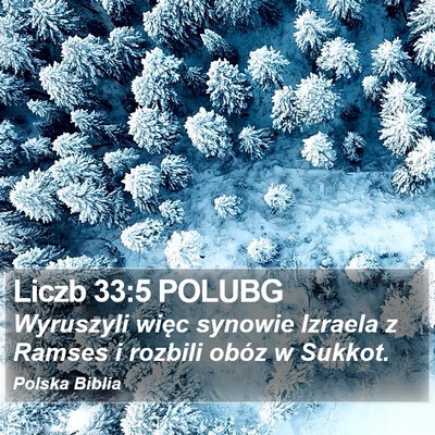 Liczb 33:5 POLUBG Bible Verse Image