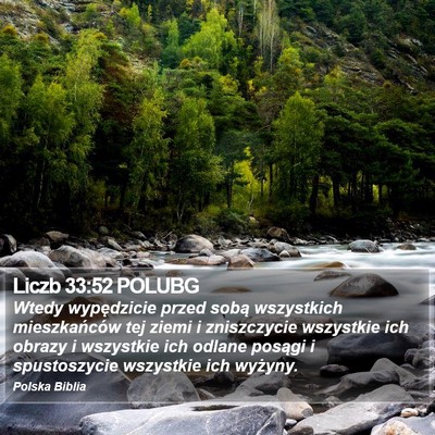 Liczb 33:52 POLUBG Bible Verse Image