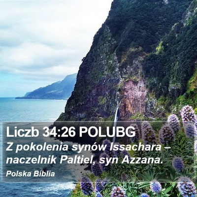 Liczb 34:26 POLUBG Bible Verse Image