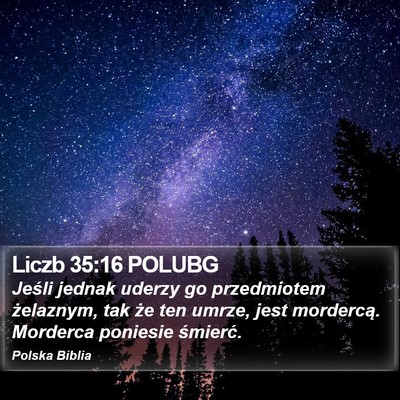 Liczb 35:16 POLUBG Bible Verse Image