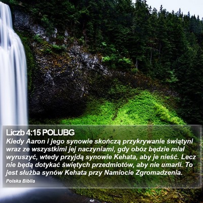 Liczb 4:15 POLUBG Bible Verse Image