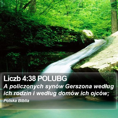 Liczb 4:38 POLUBG Bible Verse Image
