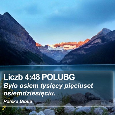 Liczb 4:48 POLUBG Bible Verse Image