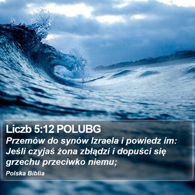 Liczb 5:12 POLUBG Bible Verse Image